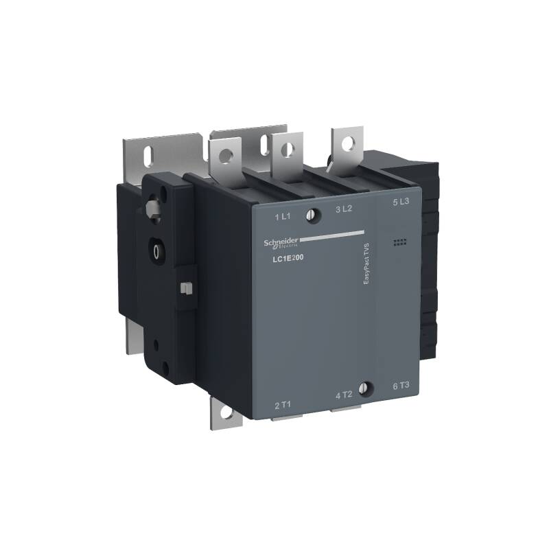 3 Pole contactor, 220VAC coil-Mag. Contactor 250 Amp 132KW ,Type:1 N/O + 1 N/C,KW / (HP):132 /140 - 1