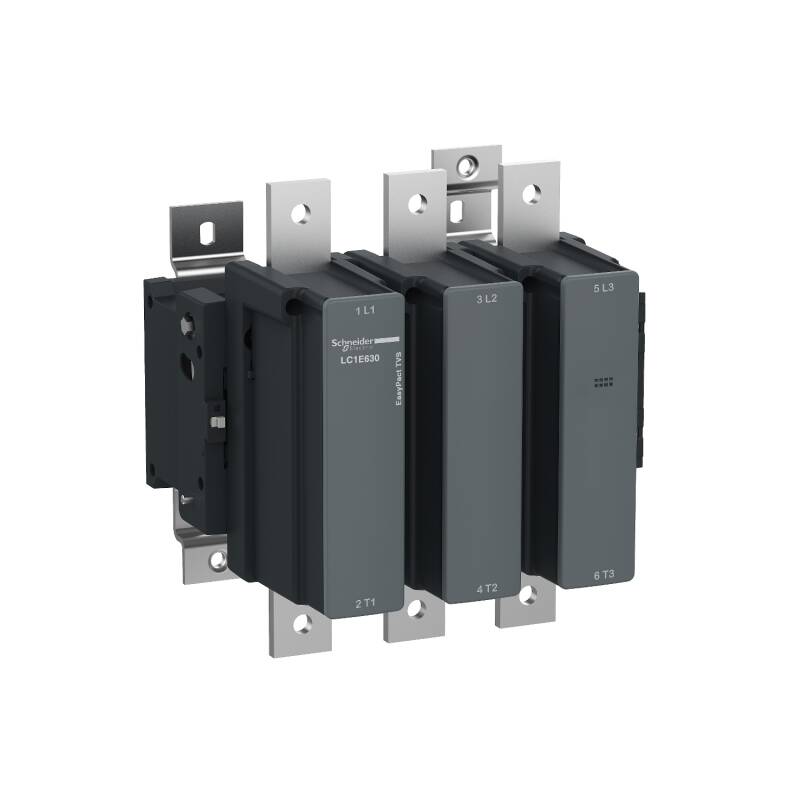 3 Pole contactor, 220VAC coil-Mag. Contactor 630 Amp 335KW ,Type:1 N/O + 1 N/C,KW / (HP):160 /180 - 1