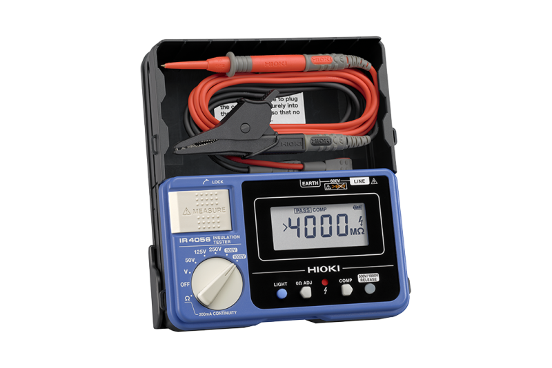 Insulation Tester Insulation Tester 50-1000VDC 100M� - 4000M� 600vac 10s 5-Range IR4056-20 Hioki Japan - 1