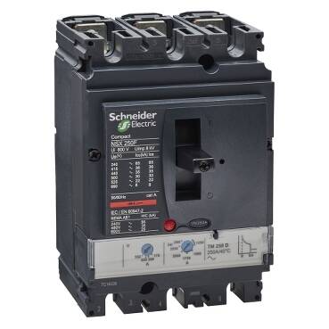 MCCB 160-250 3POLE 25KA NSX250F SCHNEIDER ELECTRIC - 1